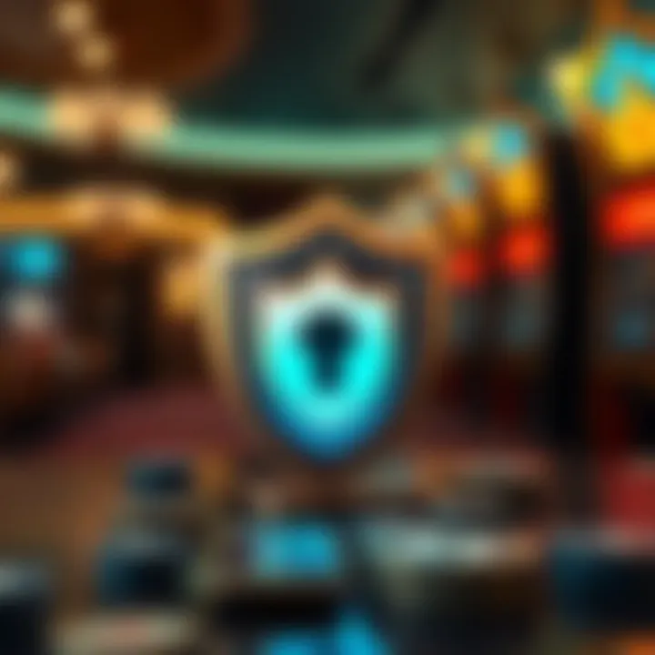 Secure Payment Options at SkyCrown Casino Secure online payment methods icons with a shield symbol representing safety and trust