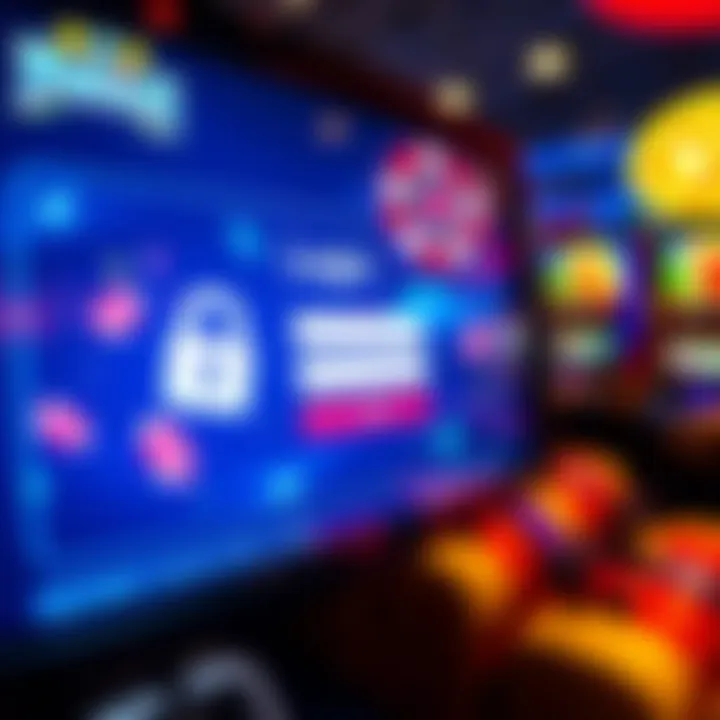 Secure Access on The Pokies Login Interface User interface showcasing secure login screen for online pokies platform