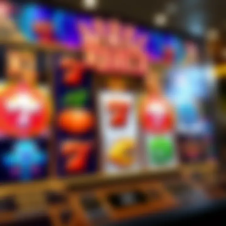 Screenshot of Royal Reels slot game interface showing colorful reels and symbols