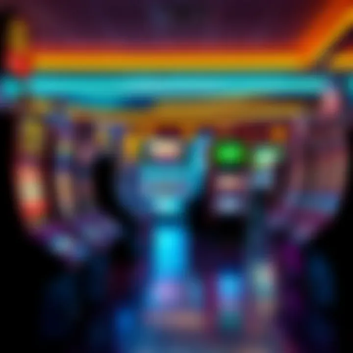 Illustration showing the evolution of gaming machines from traditional pokies to advanced digital versions