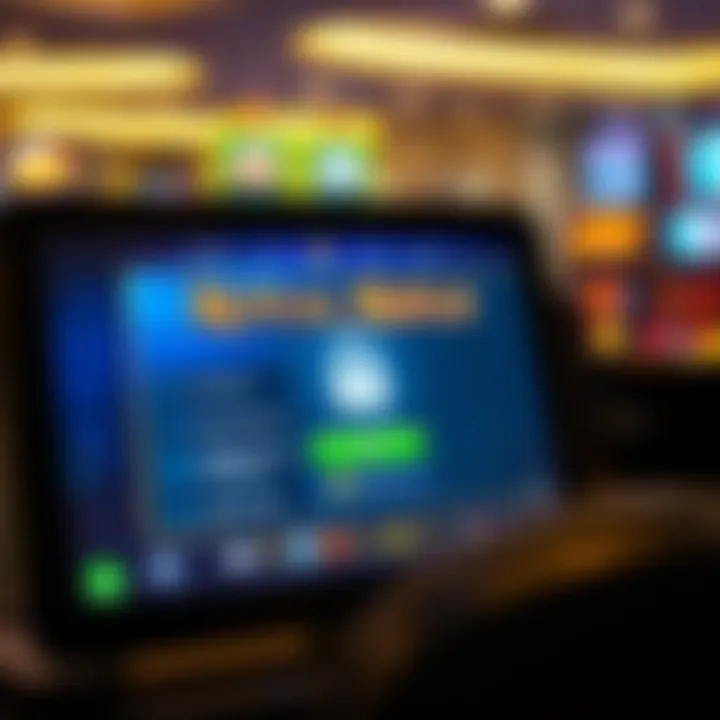 Interface showcasing Royal Reels 2 gameplay options and security features on screen