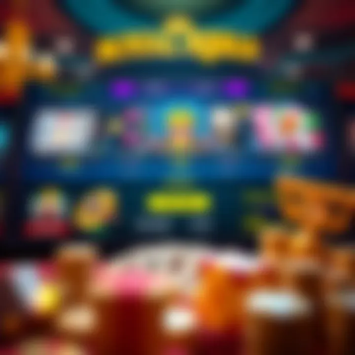 Key Features and User Experience of Royal Reels Sister Casinos Visual representation of user interface elements highlighting bonuses and user experience across multiple casino platforms