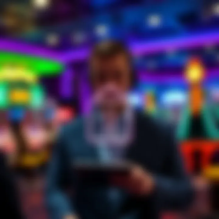 Secure payment methods and customer support icons representing trusted casino services
