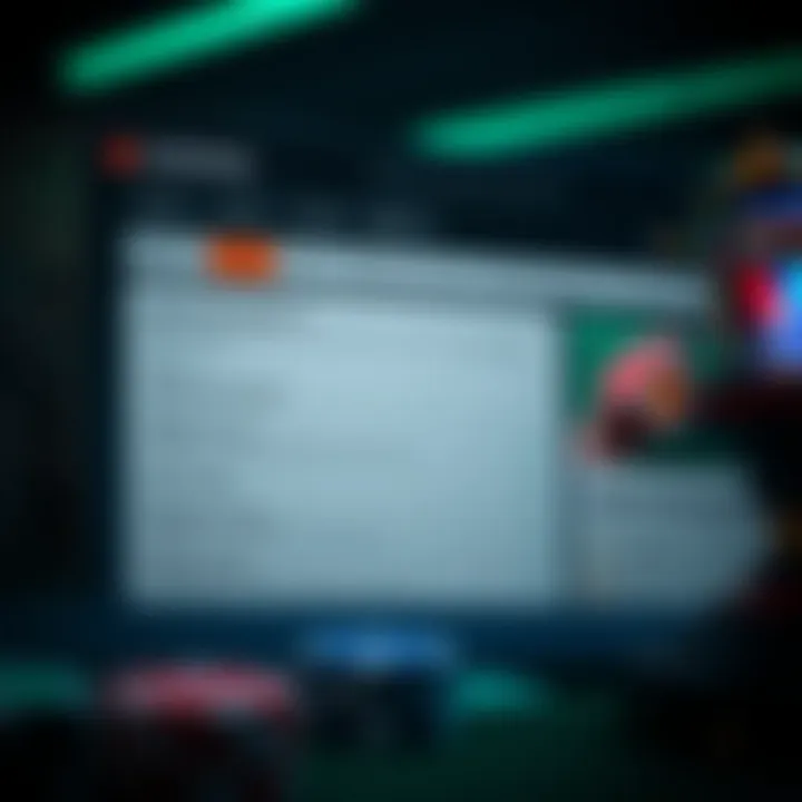 National Casino Account Management and Security Features Account management dashboard with options for password recovery and responsible gaming tools