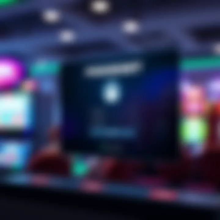 User interface showing secure login screen on a digital gaming platform