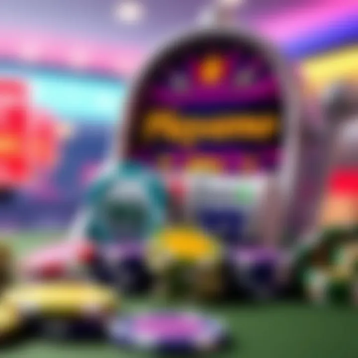 Digital slots and casino chips illustrating various bonus options at Playamo Casino