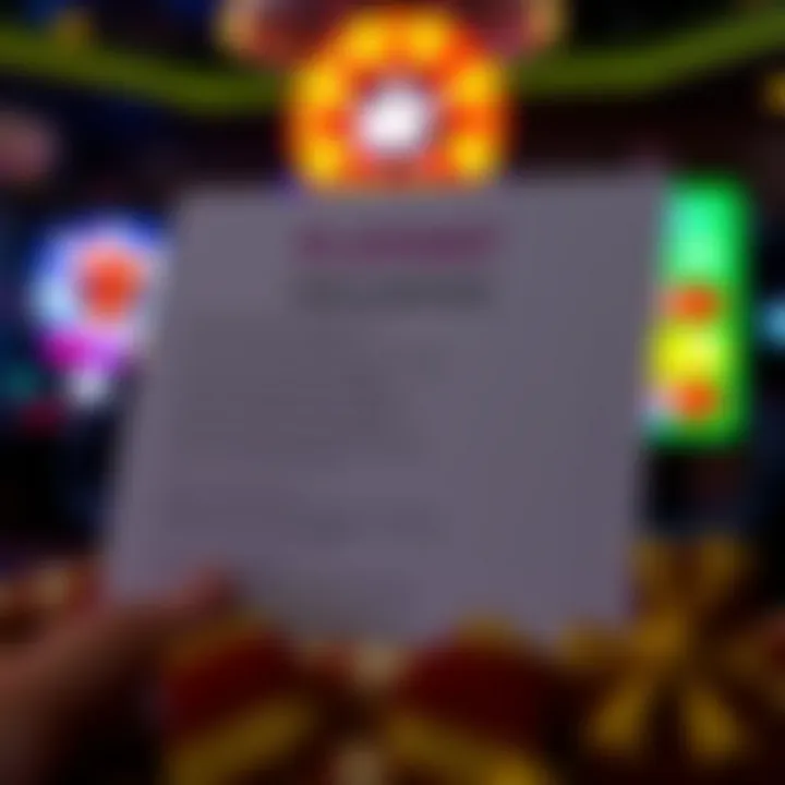 Key Terms and Conditions of Playamo Casino No Deposit Bonus Graphic depicting key terms and conditions related to Playamo Casino's no deposit bonus