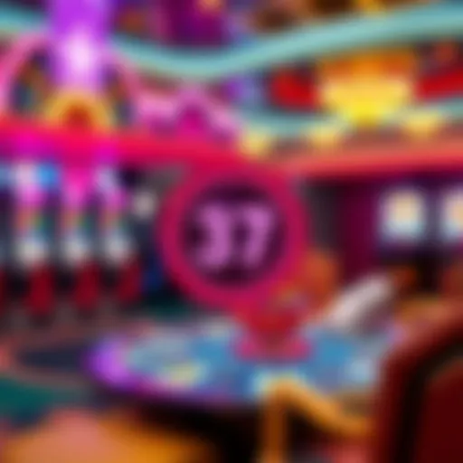 Visual representation of casino bonuses and safety features to enhance player experience