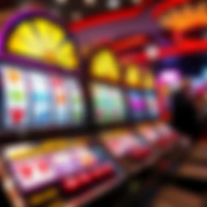 Understanding the Basics of Pokies in Australian Casinos Colorful pokies machine reels displaying various symbols in an Australian casino environment
