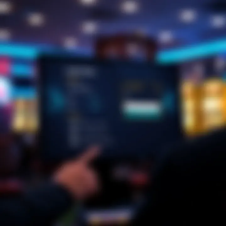 User setting up account details on Pokies Net Casino platform