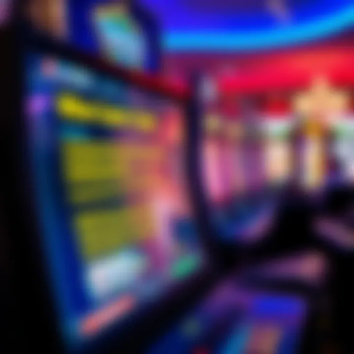 Strategy tips and gameplay hints for improving winning chances in online pokies displayed on digital screen