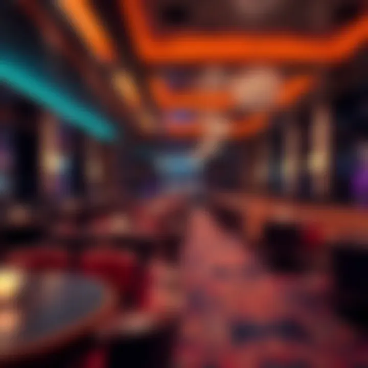 Exclusive VIP lounge area in an Australian casino with plush seating and ambient lighting