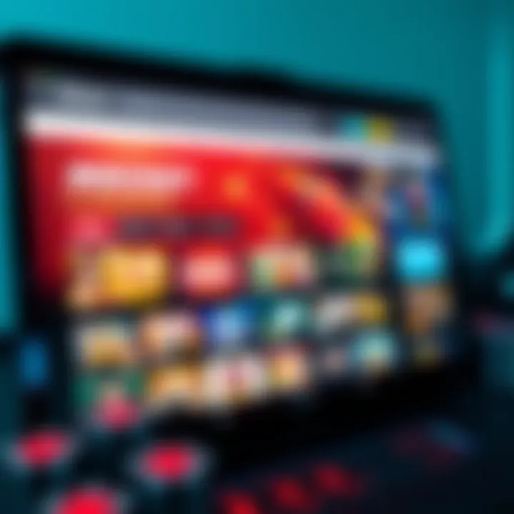 Rocket Casino homepage showcasing various game categories for Australian players