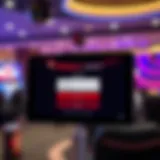 User interface showing the login screen of Rocket Casino with input fields for username and password