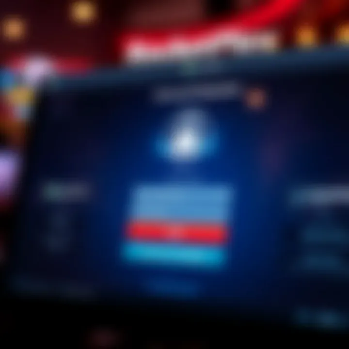 Secure login interface emphasizing account protection features