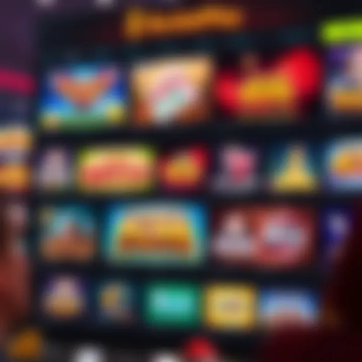 RocketPlay gaming interface showcasing diverse slot and table games available to Australian players