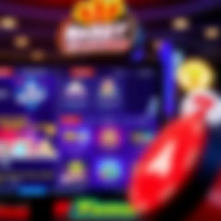 Illustration showing various RocketPlay casino codes and bonus offers on a digital screen