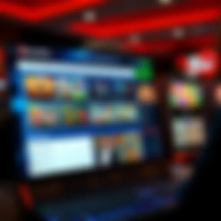 Dashboard showcasing game selection and account details after logging into RocketPlay Casino