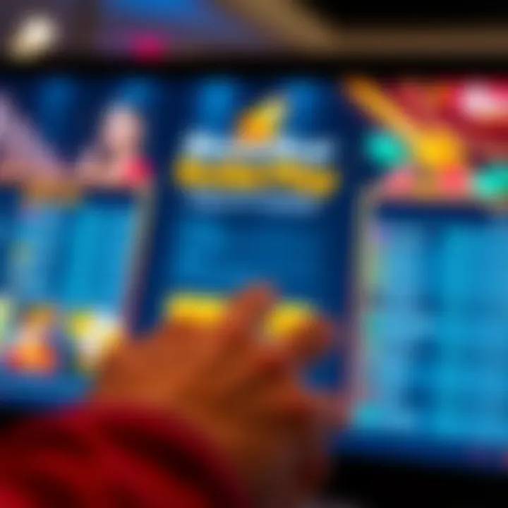 RocketPlay Casino Login Interface Overview User entering credentials on RocketPlay Casino login screen