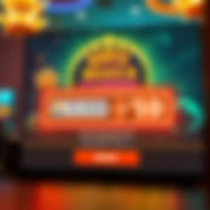Entering Bonus Code to Claim Royal Reels Free Credit Casino interface showing a highlighted bonus code entry field with a glowing $10 bonus notification
