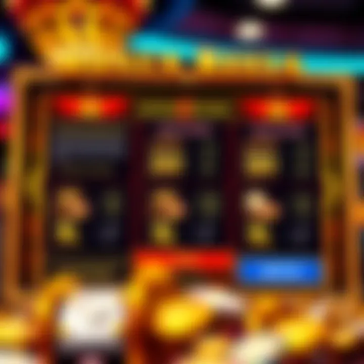 Example of a bonus round screen in Royal Reels with jackpot and payout details