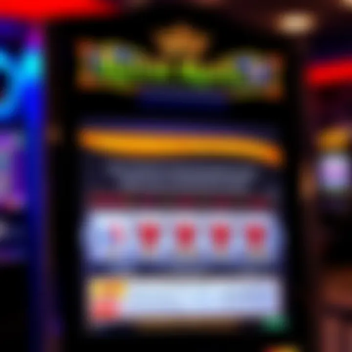Reviewing Bonus Terms and Maximising Winnings at Royal Reels Illustration of a digital slot machine screen displaying winnings and bonus terms summary