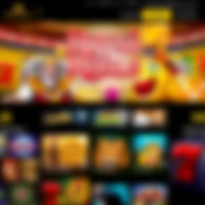 Royal Reels Casino Game Selection Overview Royal Reels Casino homepage highlighting popular slot games and user-friendly interface