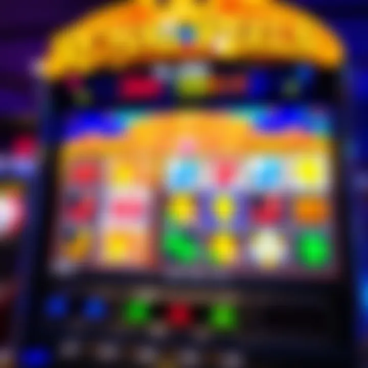 Colorful Royal Reels pokies game screen showing vibrant symbols and spinning reels