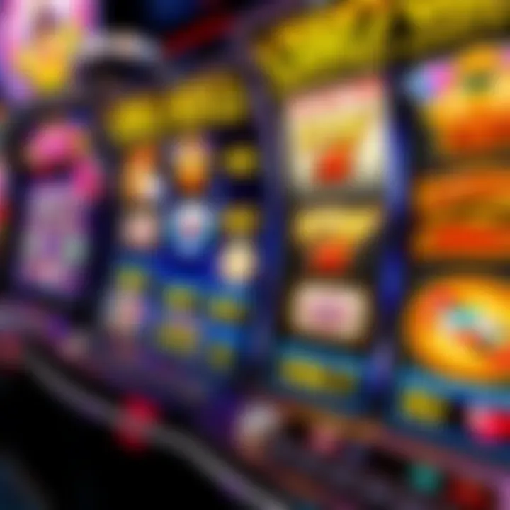 Detailed layout of Royal Reels slot machine with colorful symbols and active paylines
