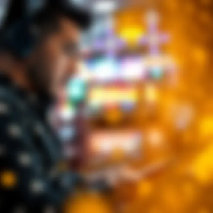 Australian player exploring online casino bonuses on a digital device