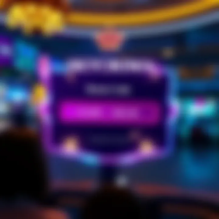 Bright casino interface displaying bonus code entry field with glowing effects