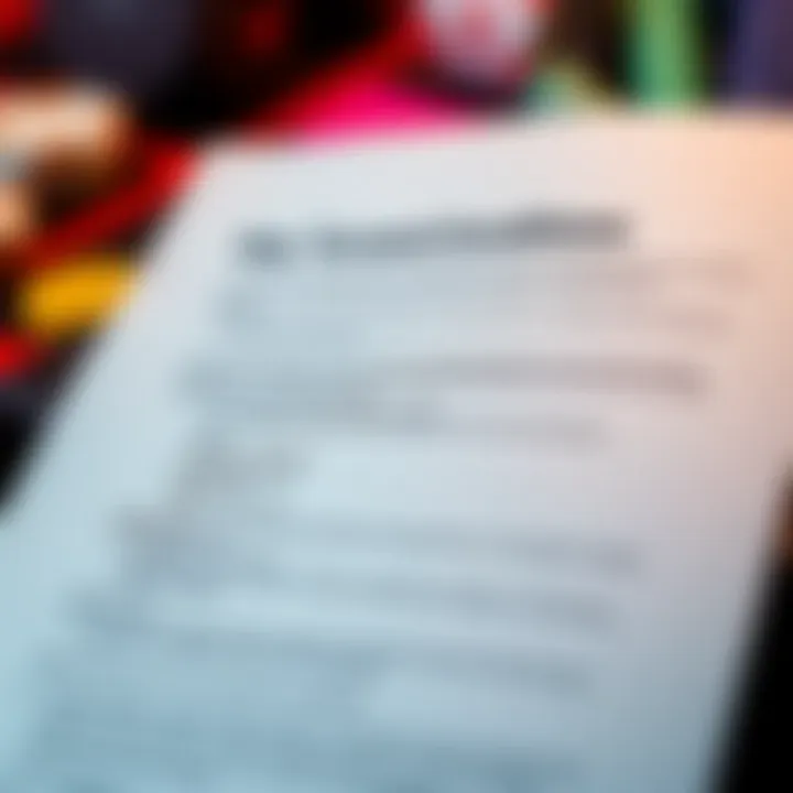 Key Terms and Conditions for RocketPlay Deposit-Free Promotions Illustration of a checklist highlighting important terms and conditions related to promotional offers at an online casino