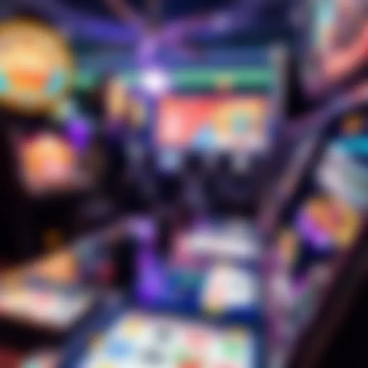 Illustration of responsible gaming tips for playing pokies with balance and control