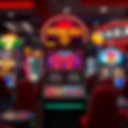 Overview of the Pokies Net System in Australian Gaming Digital representation of a pokies machine with Australian gaming icons surrounding it