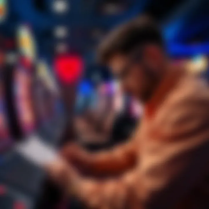 Illustration of a bettor checking eligibility and terms to use SkyCrown promo codes effectively