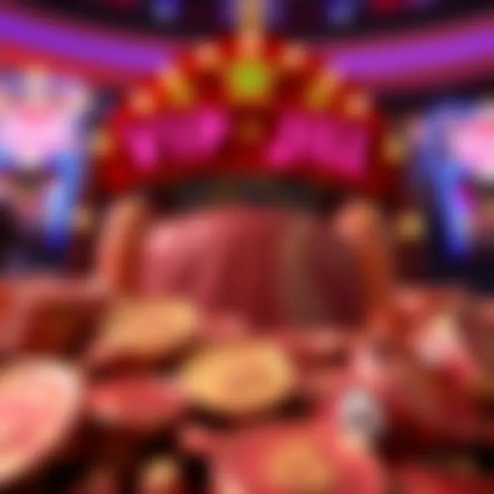 Illustration of jackpot coins and tokens highlighting VIP tier benefits and gameplay strategies